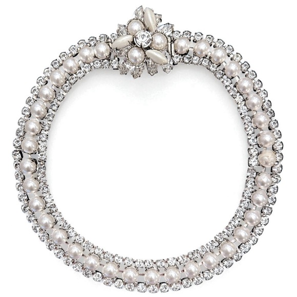 Miu Miu Jewelry - Miu Miu Pearl & Crystal Necklace | Luxury Statement Evening Jewelry | NWOT